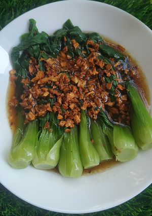 Foto resep Pakcoy Cah Bawang Putih