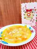 Sopa de alubias y estrellitas