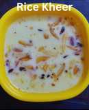 Rice Kheer