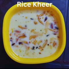 A picture of Rice Kheer.