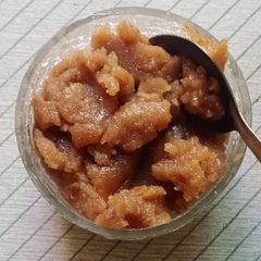 A picture of Aata halwa.
