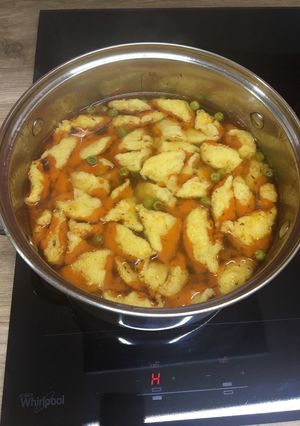 Zöldborsóleves recept fotója