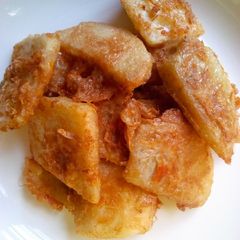 A picture of Fried yam with egg II.