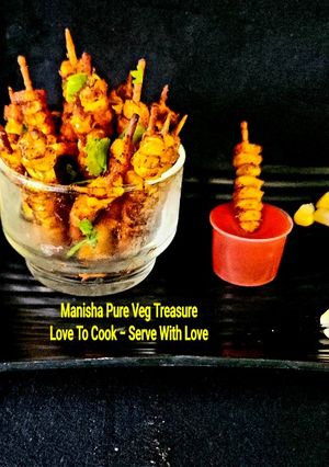 A picture of Crispy Corn Masala.