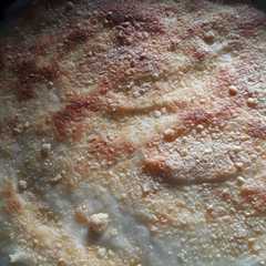 A picture of Espinacas con salsa blanca😋.