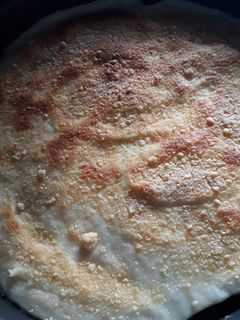 Una foto de Espinacas con salsa blanca😋