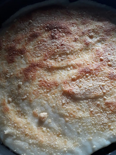 Una foto de Espinacas con salsa blanca😋
