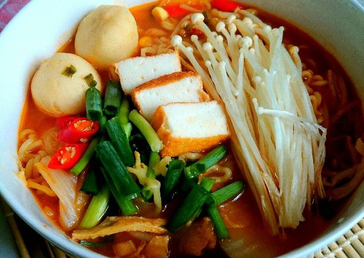 Korean Kimchi Noodles๐