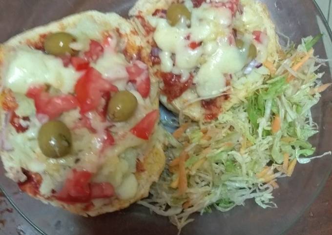 Vegetable mini piza#15minorlesscookingchallenge#jikonichallenge