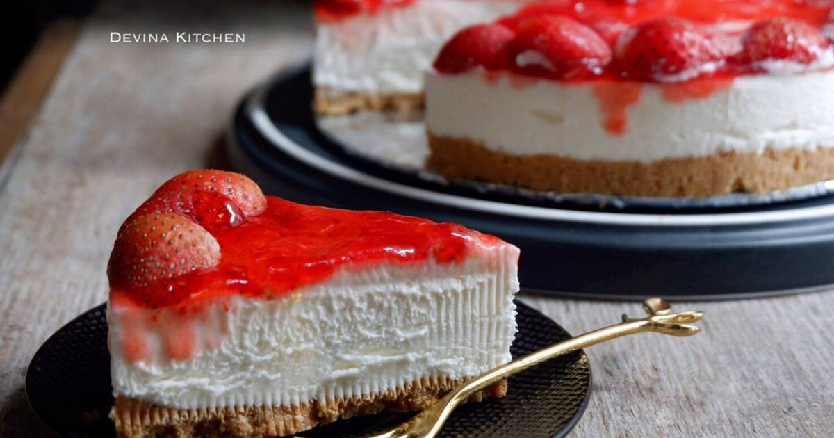 Resep Unbaked New York Cheesecake with Spread Cheese oleh Devina Marcia