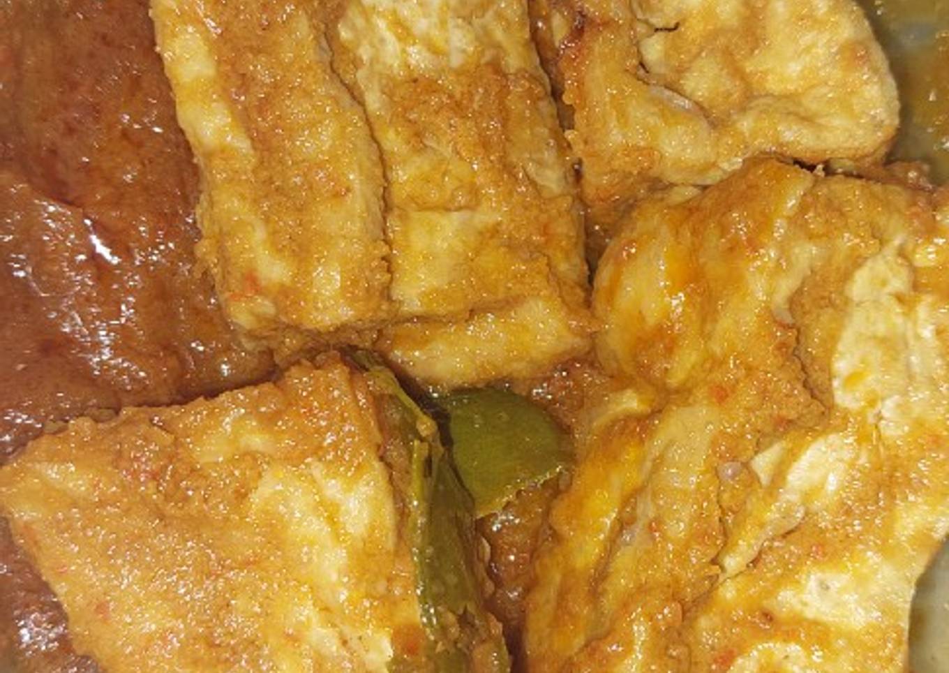 Tahu tempe bumbu bali