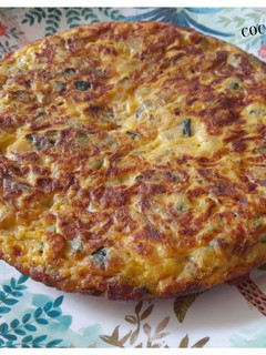 Una foto de Tortilla de calabacín