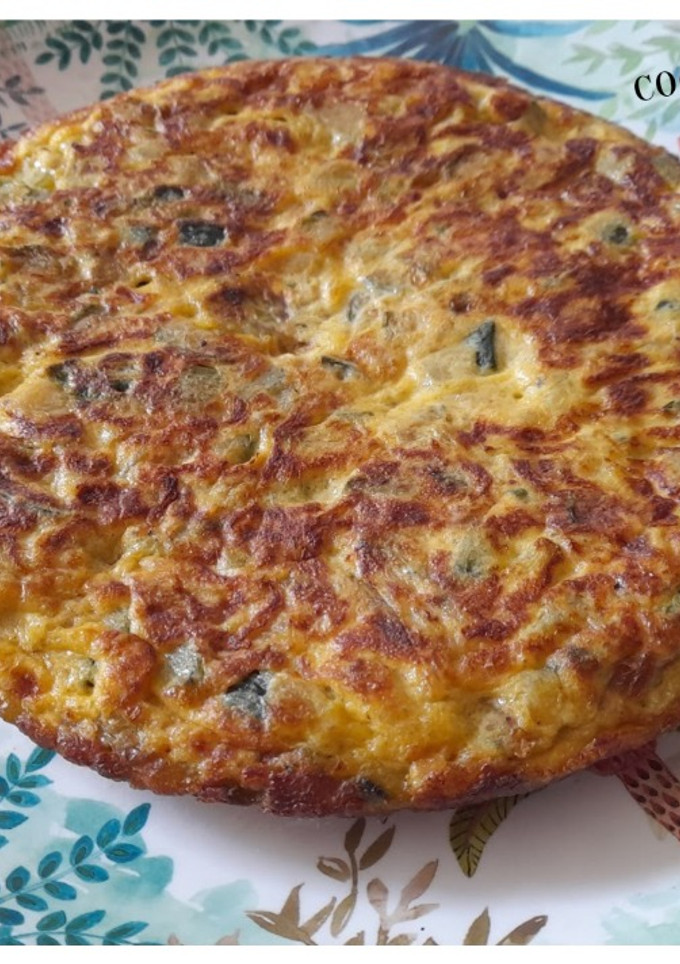Una foto de Tortilla de calabacín