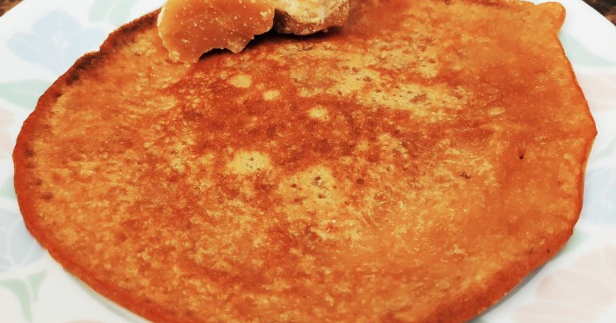 Whole wheat Jaggery Pancakes Recipe by Amisha Chheda Cookpad