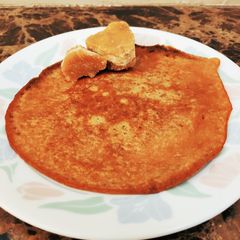 Whole wheat Jaggery Pancakes A picture of Whole wheat Jaggery Pancakes.