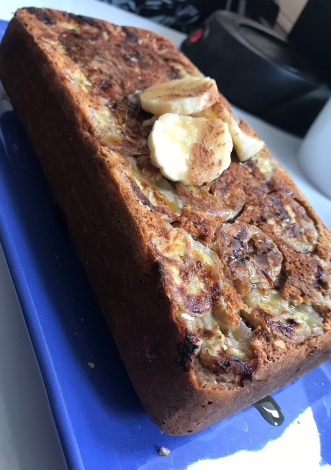 Una foto de Keke de avena y canela