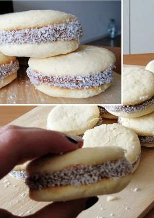 Una foto de Alfajores de maizena sin gluten