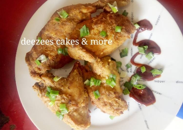 Step-by-Step Guide to Prepare Homemade Kfc chicken