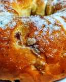 ROSCA Con Arándanos🍒y Jamón Serrano🥩rellena con Bocadillo...!