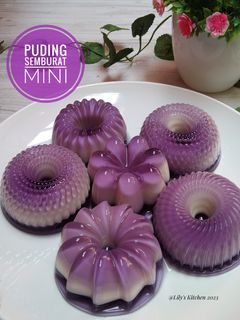 Foto resep 568.Puding Semburat Mini (Anggur - Leci)