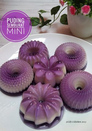 Foto resep 568.Puding Semburat Mini (Anggur - Leci)