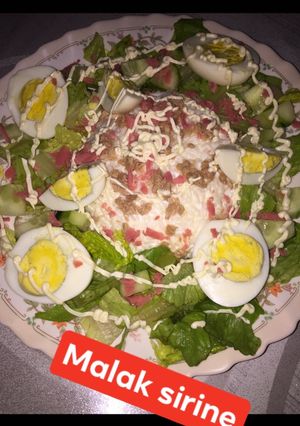 صورة لوصفة سلاطة أرز 😋 سهلة في ١٠ دقائق 😋😚