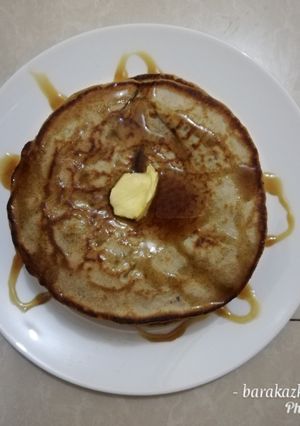 A picture of Coffee flavoured pancakes.