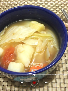 義式蔬菜湯 的食譜成品照片
