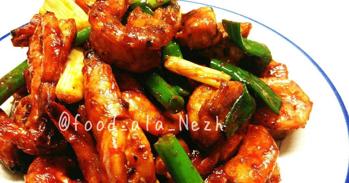  Resep  Udang  Saus  Tomat Lada  Hitam  oleh Agnesh eNonk 