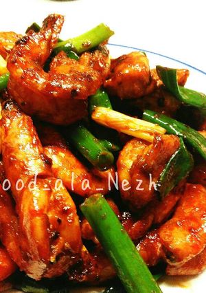 Foto resep Udang Saus Tomat & Lada Hitam