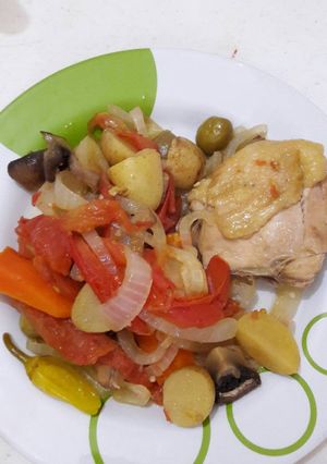 Una foto de Estofado de pollo