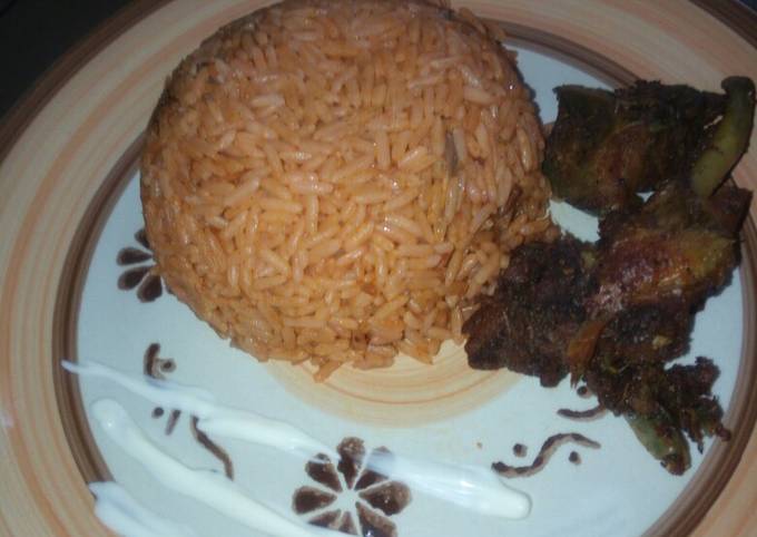 Jollof Rice and Chicken Recipe