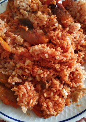 Una foto de Pimientos rellenos