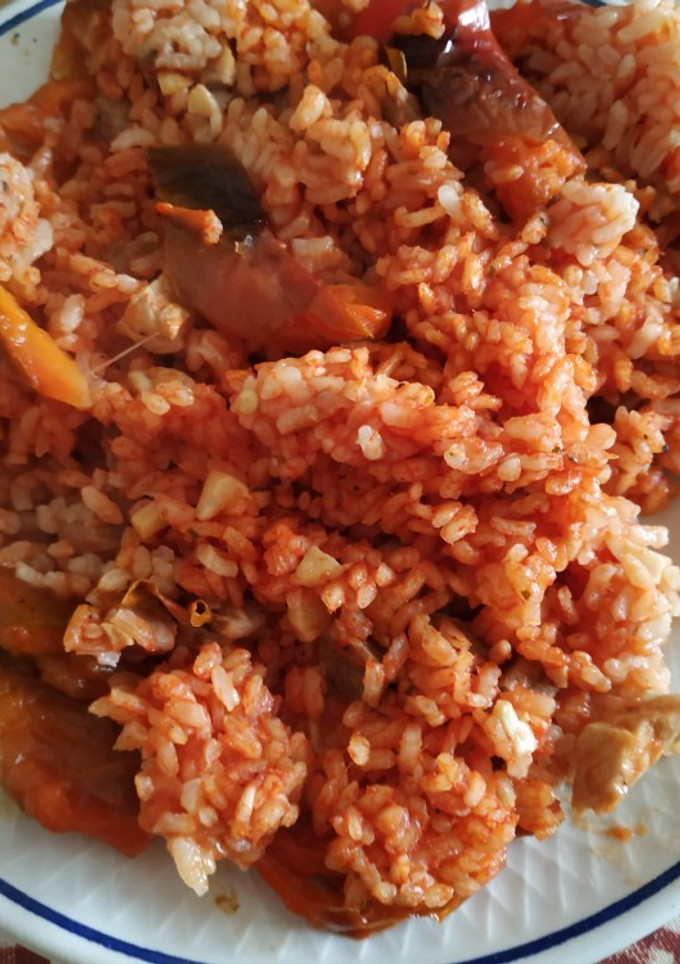 Una foto de Pimientos rellenos