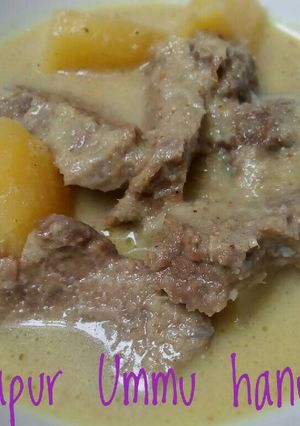 Foto resep Daging Gulai Putih