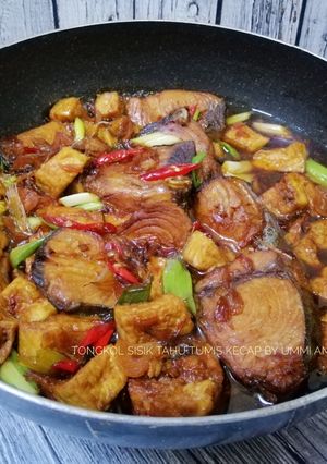 Foto resep Tongkol sisik tahu tumis kecap