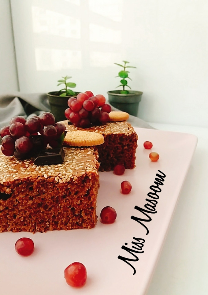 عکسی از دستور کیک با مایه خمیر