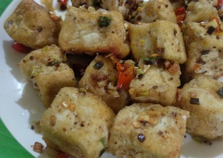 Resep Tahu Cabe Garam Simple Oleh Riri Mundung Cookpad