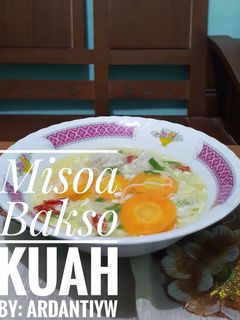 Foto resep Misoa Bakso Keju Kuah
