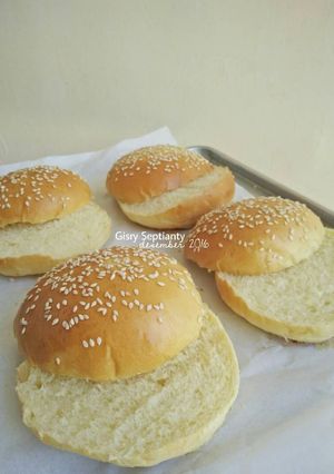 Foto resep Roti Burger Empuk / Burger Buns #recommended