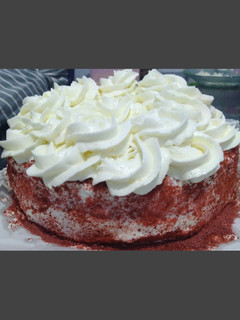 Foto resep Red velvet cake with creamcheese frosting