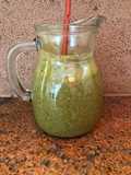 Smoothie cu kiwi, avocado, spanac!