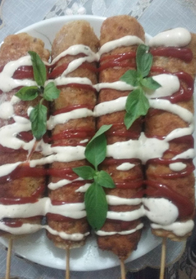 عکسی از دستور کورن داگ🌭