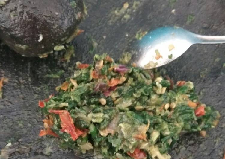 Sambel Kenyeng Bali Kacang Panjang)