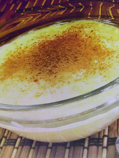 Una foto de Arroz con leche a la vainilla sin azúcar