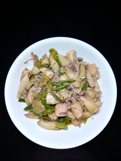 Foto resep Tumis Cumi Asin Cabe Hijau