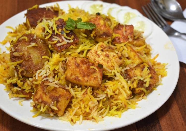 Paneer Biryani (No Onion/garlic)