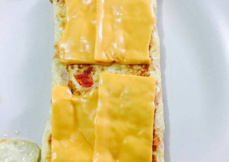 Recipe of Super Quick Omelette with cheese