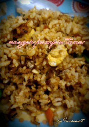 Foto resep nasi goreng tuna