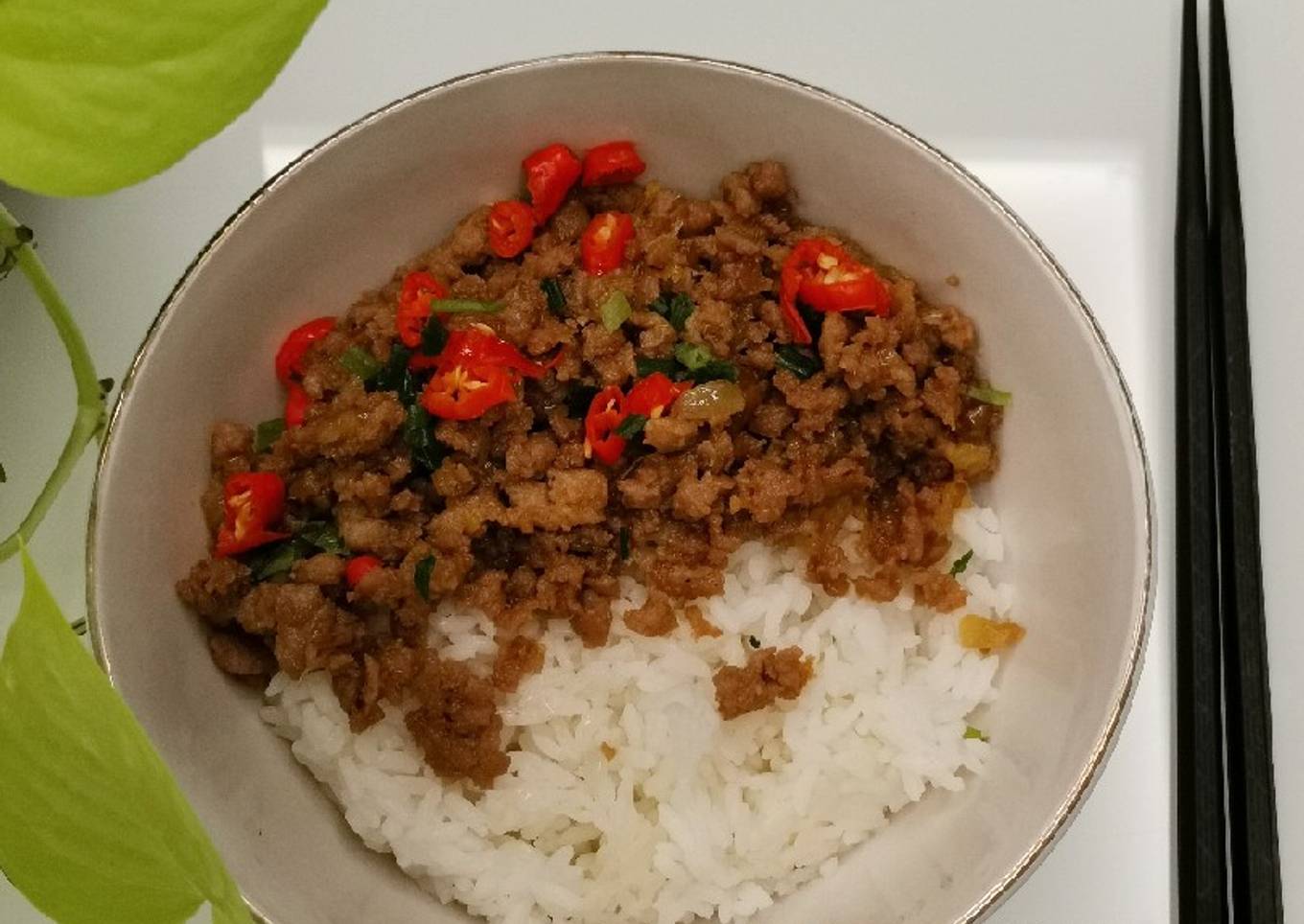 Caramelized Spicy Ground Pork